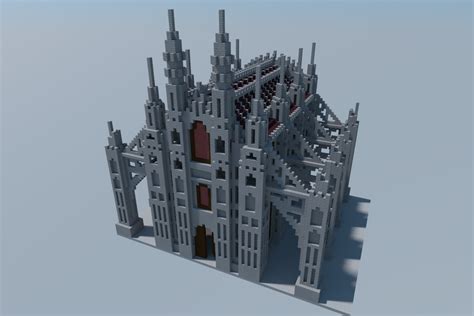 Minecraft Cathedral Blueprints