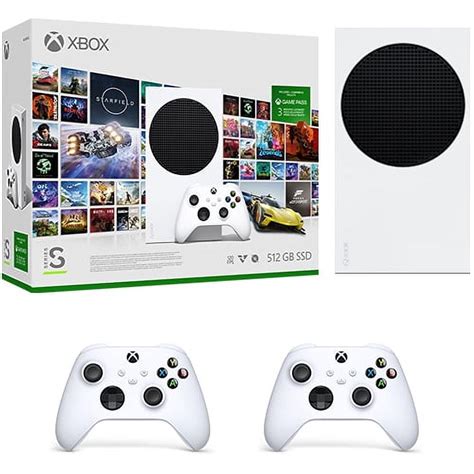 Xbox Series S + Xbox Wireless Controller Robot White + 3 Month Game Pass - Walmart.com