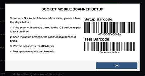 Setting up the Socket Mobile Bluetooth Barcode Scanner on iPad