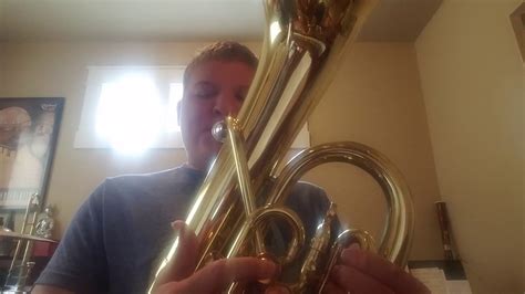 Baritone/Euphonium: Beginning Chromatic Scale - YouTube