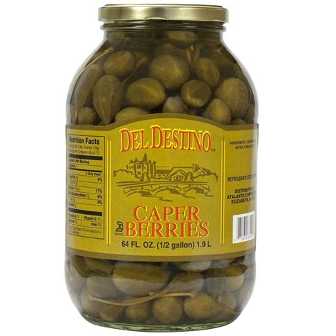 Caper Berries in Vinegar, Kosher Parve by Del Destino from Spain - buy condiments online at ...