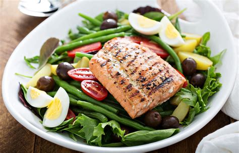 Atlantic Salmon Nicoise SaladGeorge Foreman Grills