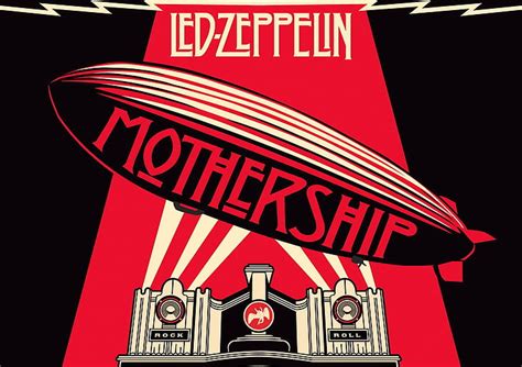 HD wallpaper: Led Zeppelin Mothership album cover, Band (Music), Hard ...