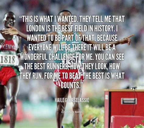 Haile Gebrselassie Quotes. QuotesGram