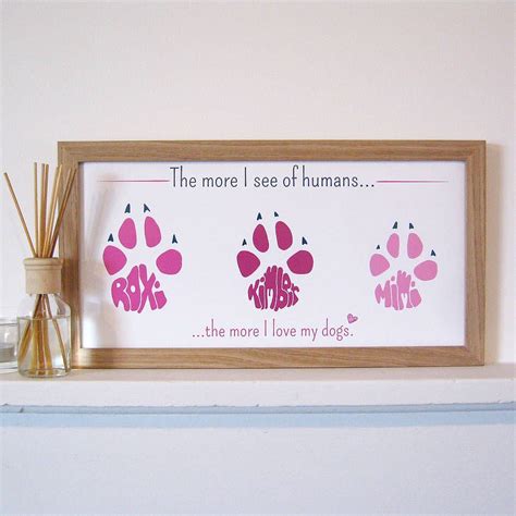 Personalised Pet Paw Print in 2021 | Pet paw print, Pet paws, Paw print art