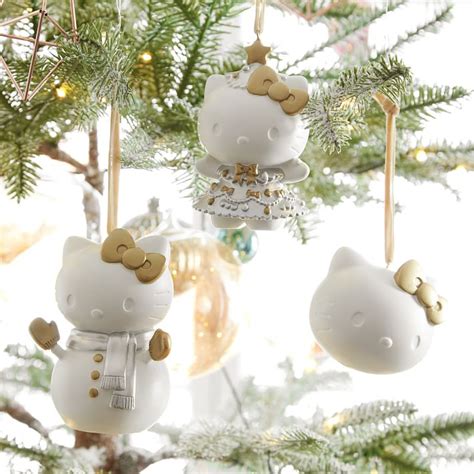 Hello Kitty® 3-D Molded Ornaments | Pottery Barn Teen