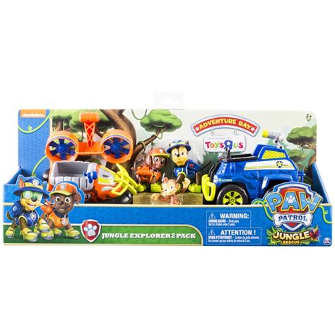 Spin Master - PAW Patrol PAW Patrol Jungle Rescue, Jungle Explorer 2 Pack , Toys R Us Exclusive