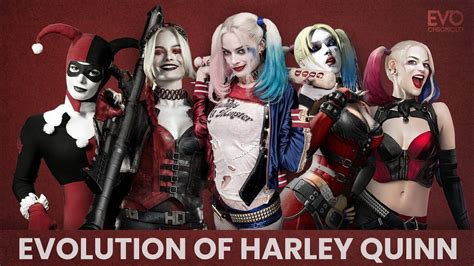 Evolution of Harley Quinn in movies and TV Series from 1992 - YouTube