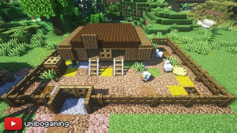 A Simple Chicken Coop Design | Minecraft farm, Minecraft designs, Amazing minecraft