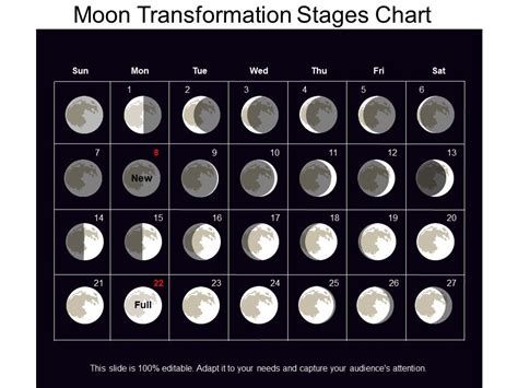 Moon Transformation Stages Chart | PowerPoint Presentation Slides | PPT ...