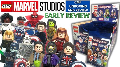 EARLY REVIEW: LEGO Marvel CMF Series REVIEW and Unboxing- Best CMF ...