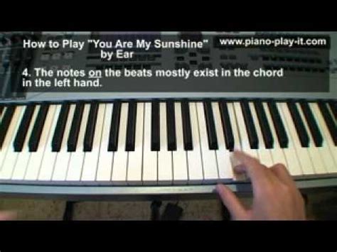 Three Chord Songs - 3 Chord Songs - Play Piano by Ear - YouTube