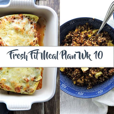 Fresh Fit Meal Plan Guide Week 10 - Fresh Fit Kitchen