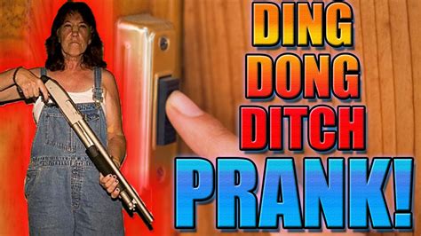 FUNNY DING DONG DITCH PRANK! - PRANKS - YouTube