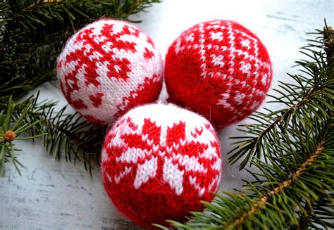 Christmas Ornament knitting pattern/ Knit Ornament pattern/ | Etsy