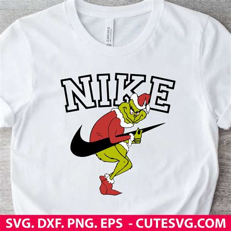 Nike Grinch SVG | Grinch Face SVG | Nike SVG | The Grinch Nike SVG ...