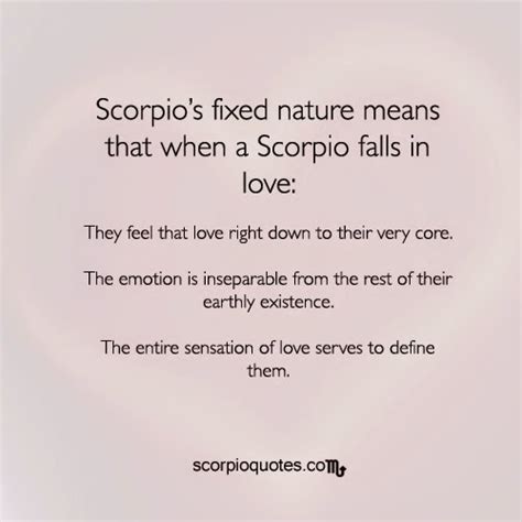 Scorpio and Love | Scorpio Quotes