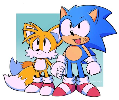 Cute Sonic and Tails Fanart by Tripletssao on DeviantArt