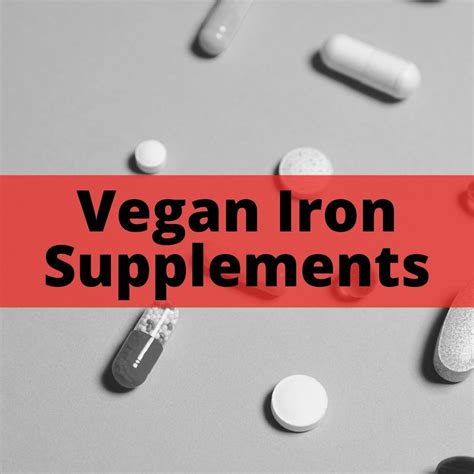 The Best Vegan Iron Supplements - Bree's Vegan Life