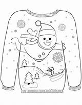 Winter clothes coloring Pages To Download And Print For Free sketch template