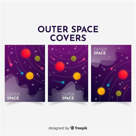 Free Vector | Hand drawn galaxy banner template