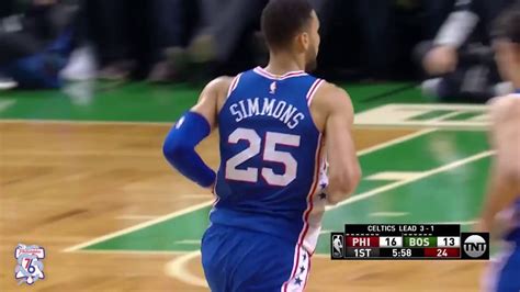 Ben Simmons | Highlights at Celtics (5.9.18) - YouTube