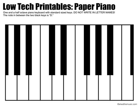 Low Tech Printables — The Shed