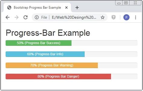 Bootstrap Progress Bar