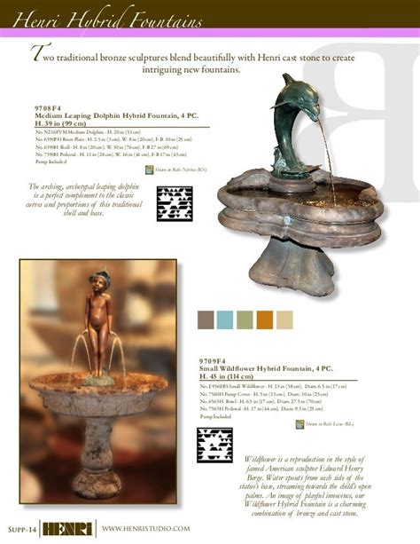 Henri Studio Fountains 2011 Catalog