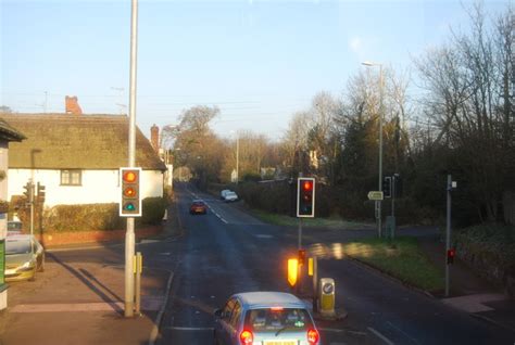 Traffic lights by The Saddlers Arms,... © N Chadwick :: Geograph ...