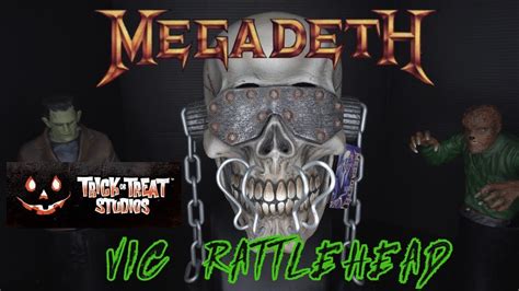 Megadeth and Trick or Treat Studios-Vic Rattlehead Mask - YouTube