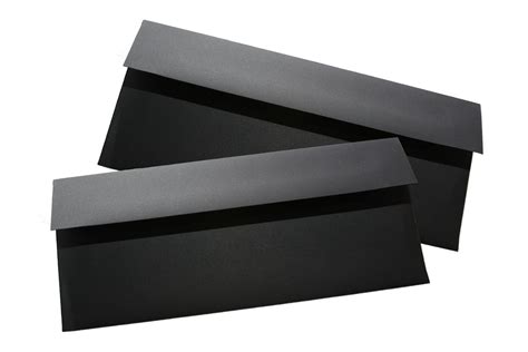 Formal Black No. 10 Envelopes for DIY wedding and party invitations ...