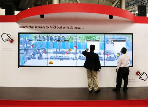 The Touch Wall On-The-Go - Interactive Videowalls