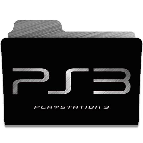 Folder Icon - PlayStation 3 by Dazarster on DeviantArt