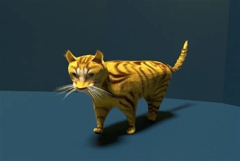 cat model blender | CGTrader