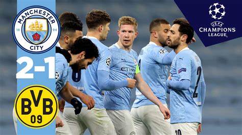 Manchester City vs Borussia Dortmund Highlights