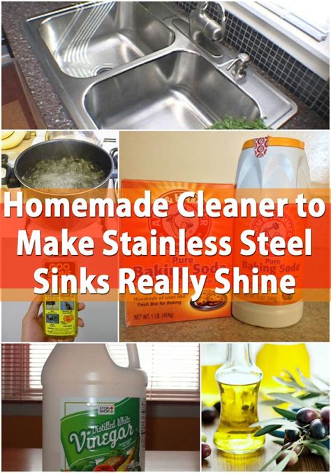 Homemade Cleaner to Make Stainless Steel Sinks Really Shine - DIY & Crafts