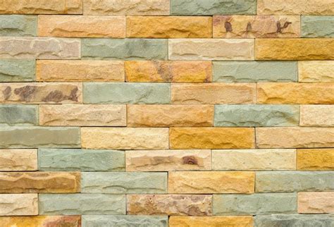 Premium Photo | Modern stone wall background texture