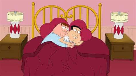 Peter and Quagmire...in Quagmire's bed... | Family humor, Family guy, American dad roger