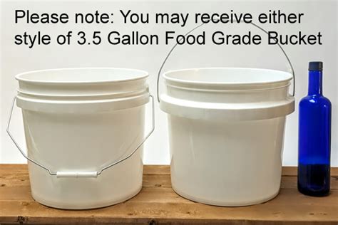 3.5 Gallon Food Grade Bucket - Food Storage Buckets | Bucket Outlet