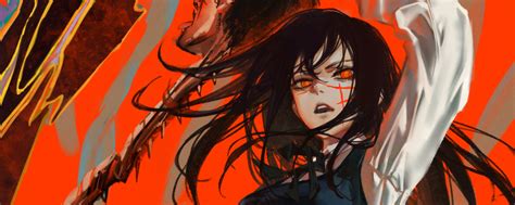 1200x480 Resolution War Devil 4K Chainsaw Man Digital Art 1200x480 Resolution Wallpaper ...