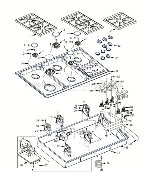 Wolf Gas Range Parts Diagram | Reviewmotors.co