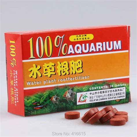 High Quality Slow Release Aquarium Plants Fertilizer 36 Tablets Aquatic ...