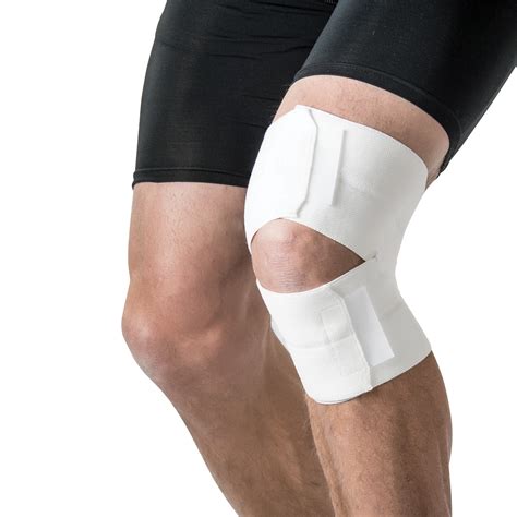 Swede-O Elastic Knee Wrap, White - 4" - Walmart.com