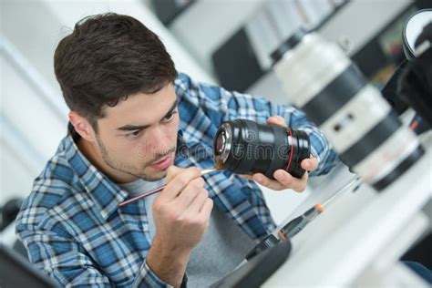 Man with DSLR camera stock photo. Image of tourist, occupations - 22630362