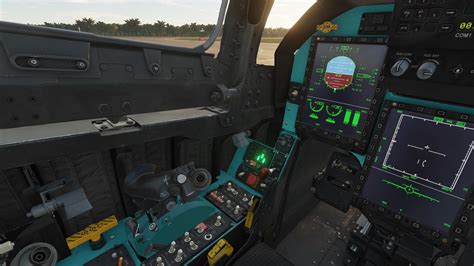Blue JF-17 cockpit