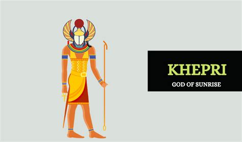 Khepri - The Egyptian God of Sunrise - Symbol Sage