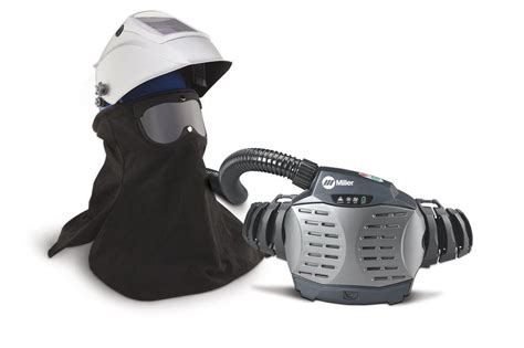 Miller 259385 PAPR (Powered Air-Purifying Respirator) with Hard Hat & – weldingoutfitter.com