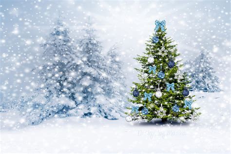 Christmas Snowfall Wallpapers - Wallpaper Cave