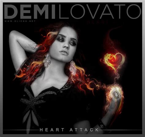 Demi Lovato Heart Attack Cover Design by olieng on DeviantArt